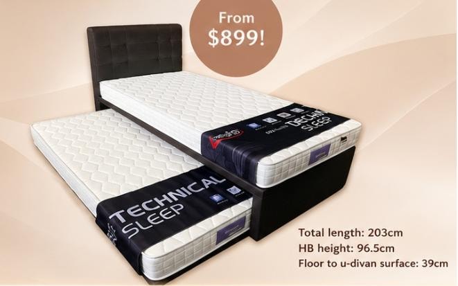 Pullout Bed Set