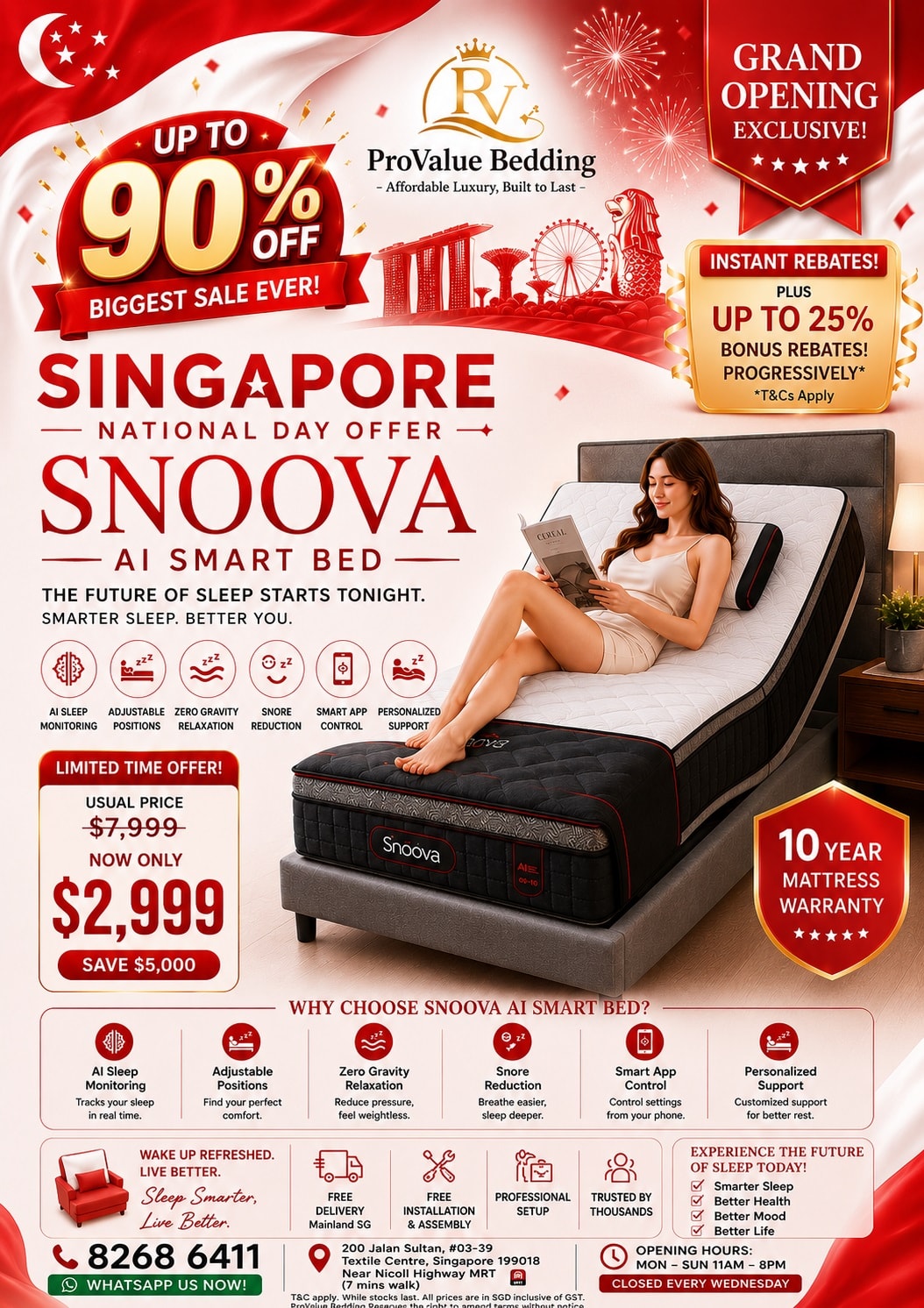 Snoova AI Smart Bed Pro