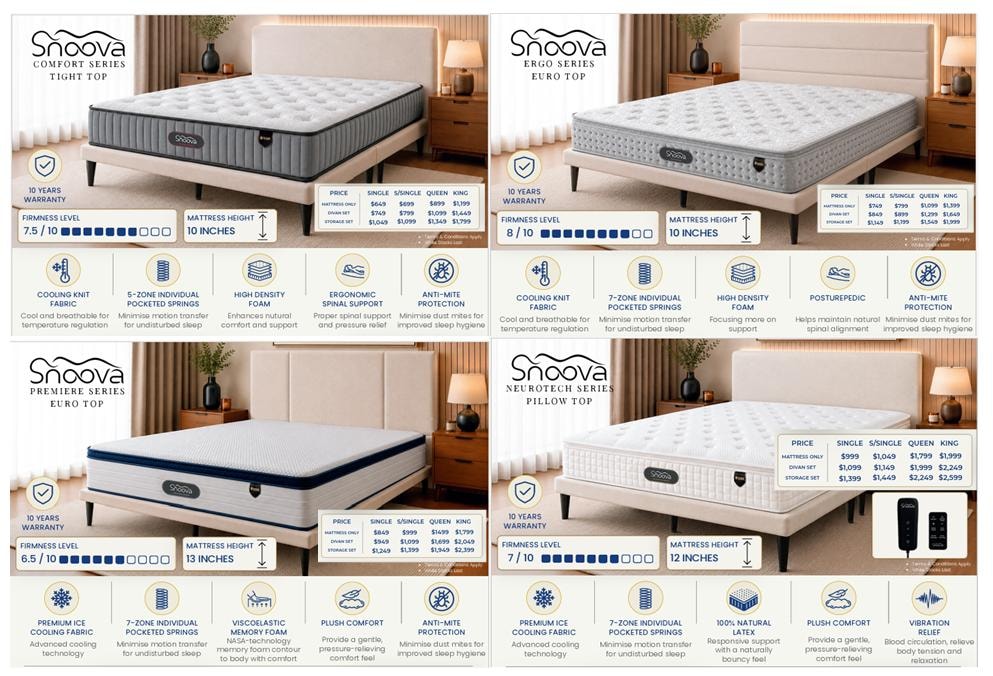 Snoova Comfort Series