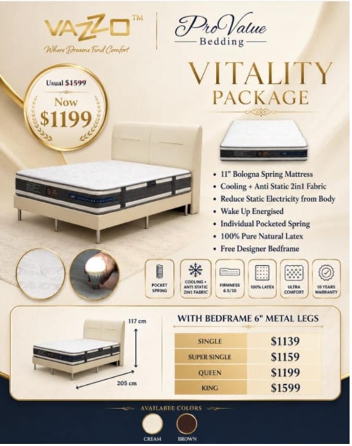 Vazzo Vitality Package
